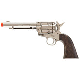 LEGENDS SMOKE WAGON 6 MM AIRSOFT PISTOL REVOLVER NICKEL