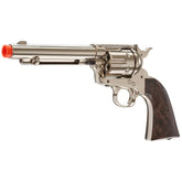 LEGENDS SMOKE WAGON 6 MM AIRSOFT PISTOL REVOLVER NICKEL