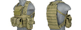 LT MODULAR CHEST RIG 600D NYLON (OD GREEN)