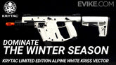 KRISS USA Limited Edition "Alpine White" KRISS Vector Airsoft SMG by Krytac