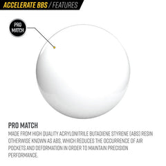 Valken Accelerate ProMatch 0.25g 5,000ct Airsoft BBs