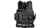 UTG 547 LAW ENFORCEMENT TACTICAL VEST, RIGHT HANDED, BLACK
