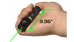 UTG W/E ADJUSTABLE COMPACT GREEN LASER WITH RINGS