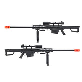 6mmProShop Barrett Licensed M82A1 Bolt Action Powered Airsoft Sniper Rifle