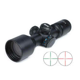 AIM Sports 3-9x42 Green / Red Illuminated Reticle Tactical Rifle Scope