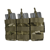 Condor MOLLE Pouches - Tactical Open Top Triple AR / M4 / M16 Mag Pouch