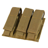 Condor MOLLE Triple Pistol Magazine Pouch