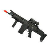 Cybergun FN Herstal SCAR-H CQB Licensed MK17 Gas Blowback Airsoft Rifle by VFC