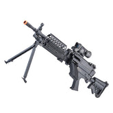 Cybergun FN Licensed M249 "Featherweight" Airsoft Machine Gun