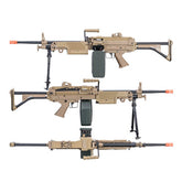 Cybergun FN Licensed "Middleweight" M249 Airsoft Machine Gun