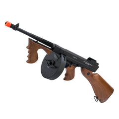 Cybergun Licensed Thompson "Chicago Typewriter" Airsoft AEG Rifle w/ Drum Mag (GUN ONLY)