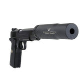 Madbull SWR Wolverine 6" Airsoft Mock Silencer - 14mm Negative