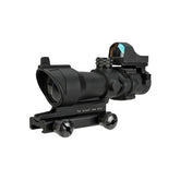 Matrix Bravo OP Style 4x32 Magnified Scope w/ Red Dot Reflex Sight For Airsoft