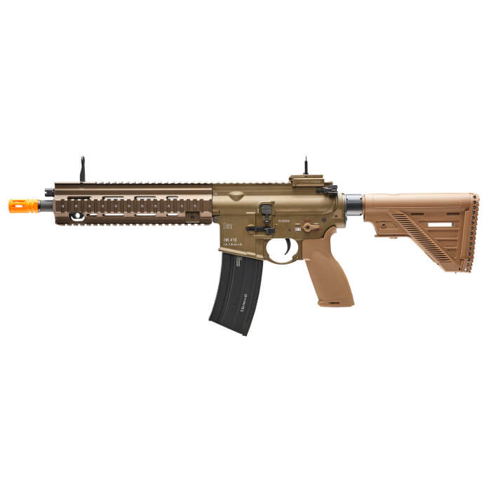 HK 416 A5 AEG 6MM TAN AIRSOFT RIFLE : ELITE FORCE AIRSOFT