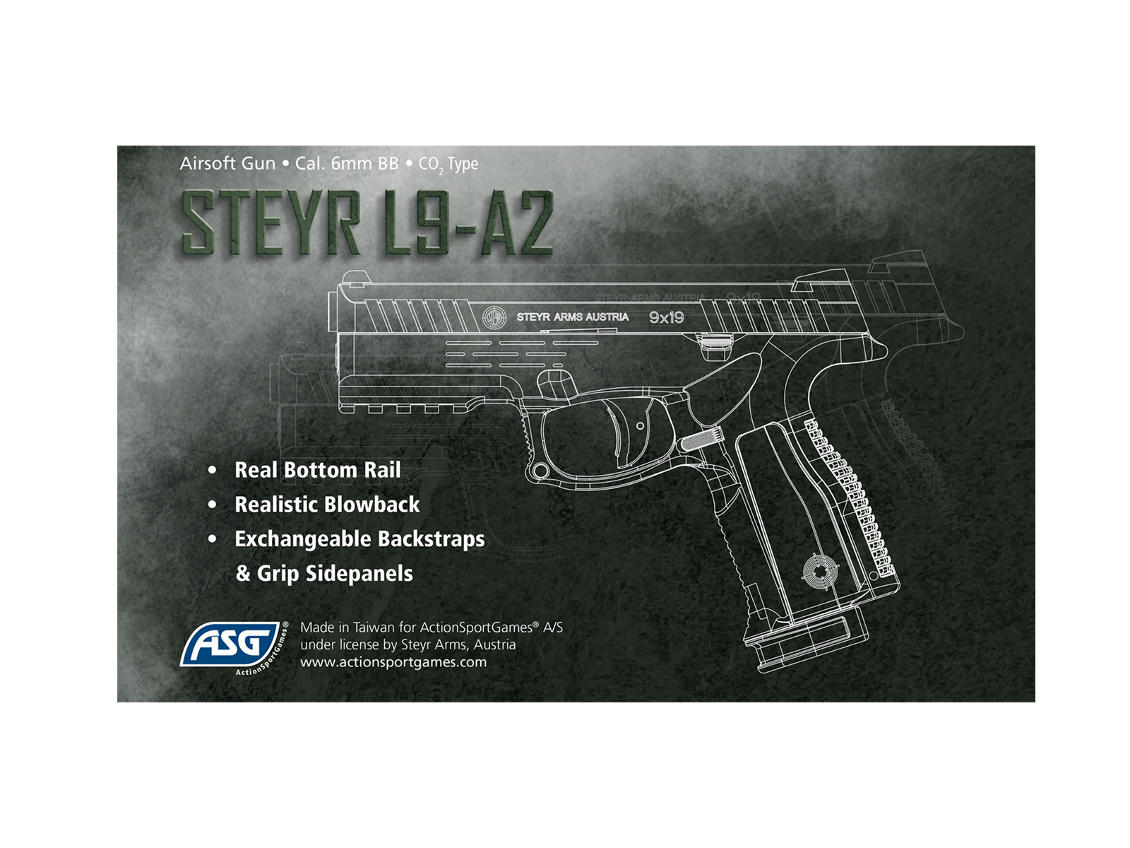 Steyr L9-A2, Black