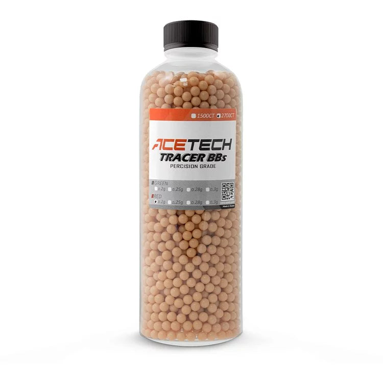 Acetech Tracer 2700 ct BBs, RED .20