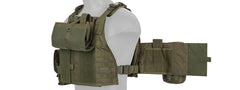 LT Nylon Assault Tactical Vest (OD Green)