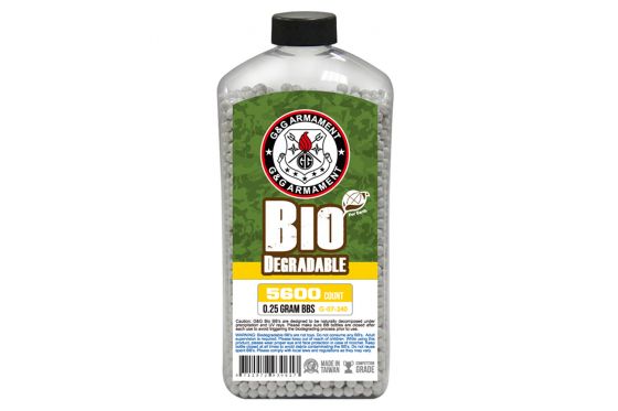 Bb Rounds Airsoft Bbs .28 G&G Bio BB 0.28g - Biodegradable Airsoft Pellets, 5600 ...