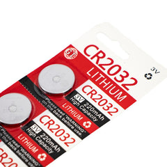 Lithium 3V CR2032 Coin Cell Battery - 5 Pack