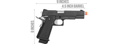 Tokyo Marui D.O.R. Hi-Capa 5.1 Gas Blowback Airsoft Pistol (BLACK)