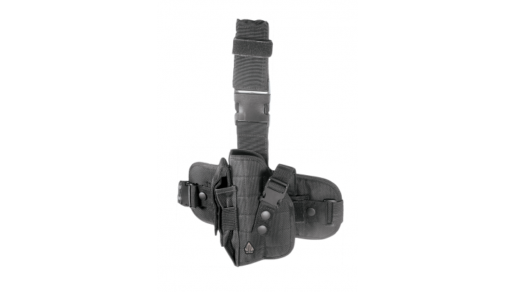 UTG SPECIAL OPS TACTICAL THIGH HOLSTER, RIGHT HANDED, BLACK