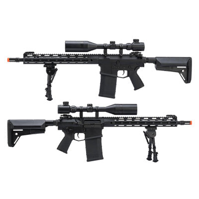 CYMA Platinum SR-25 QBS Airsoft AEG Designated Marksman Rifle