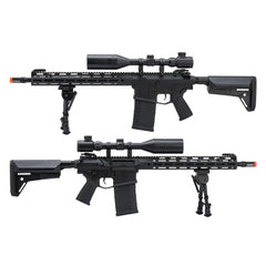 CYMA Platinum SR-25 QBS Airsoft AEG Designated Marksman Rifle