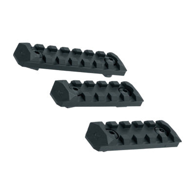 Part Mdoc Colours Rails DyTac Polymer M-LOK Rail Segments Set (Color: Black / 2x5 Slot Rail ...