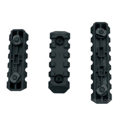 Part Mdoc Colours Rails DyTac Polymer M-LOK Rail Segments Set (Color: Black / 2x5 Slot Rail ...