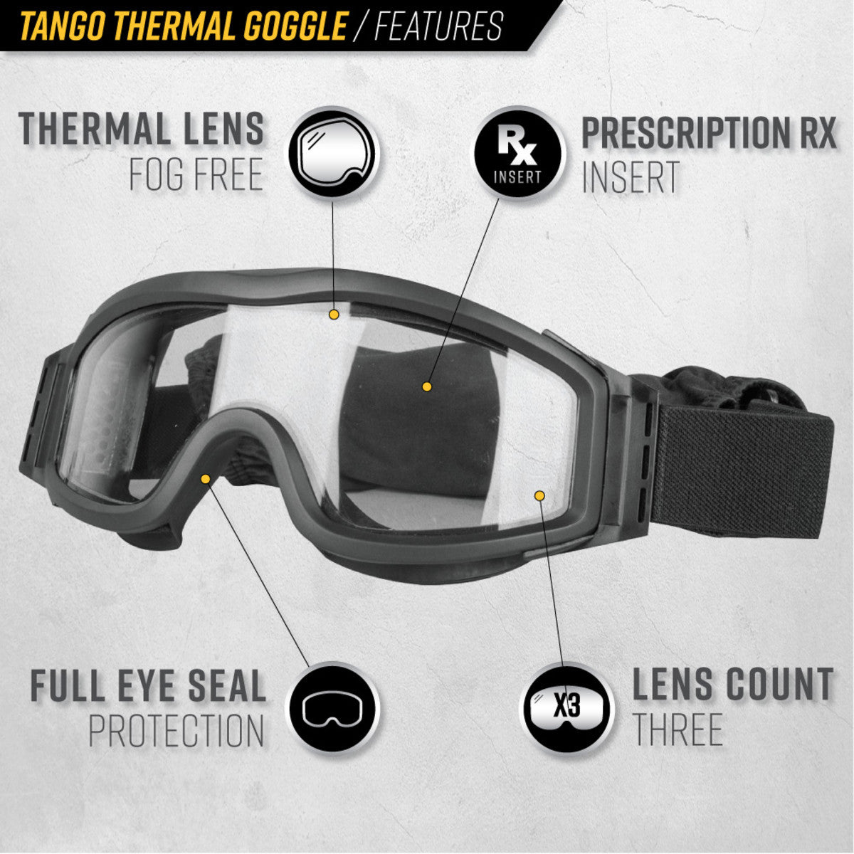 Valken Tango Thermal Goggles