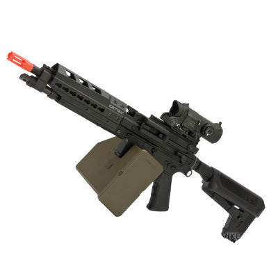 Krytac Full Metal Trident LMG Enhanced AEG Light Machine Gun with Keymod Handguard