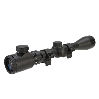 Matrix 3-9x40 Dual Illuminated Rifle Scope w/ Scope Rings