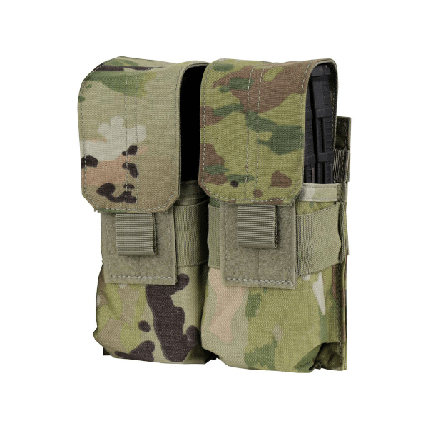 Condor Modular MOLLE Ready Tactical Double M4 M16 Magazine Pouch